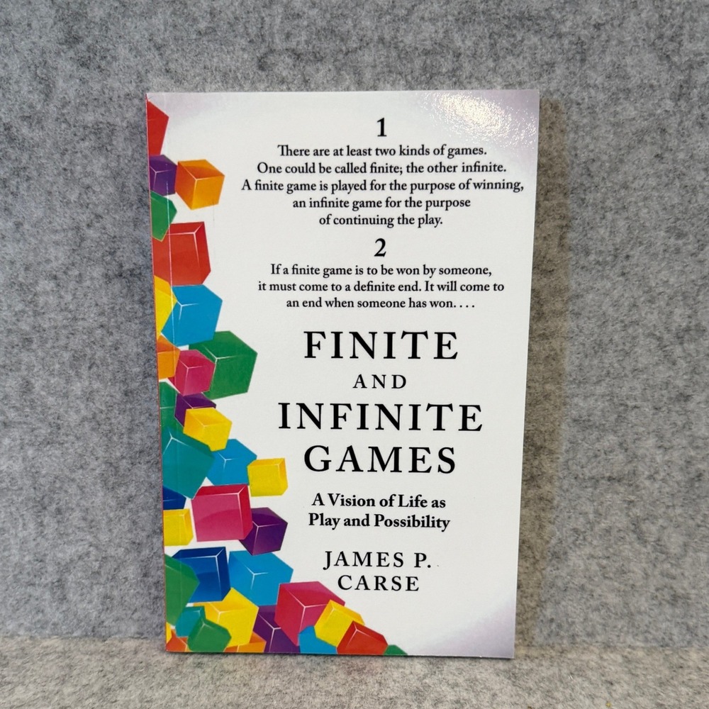 Finite and Infinite Games by James P. Carse - Paperback
